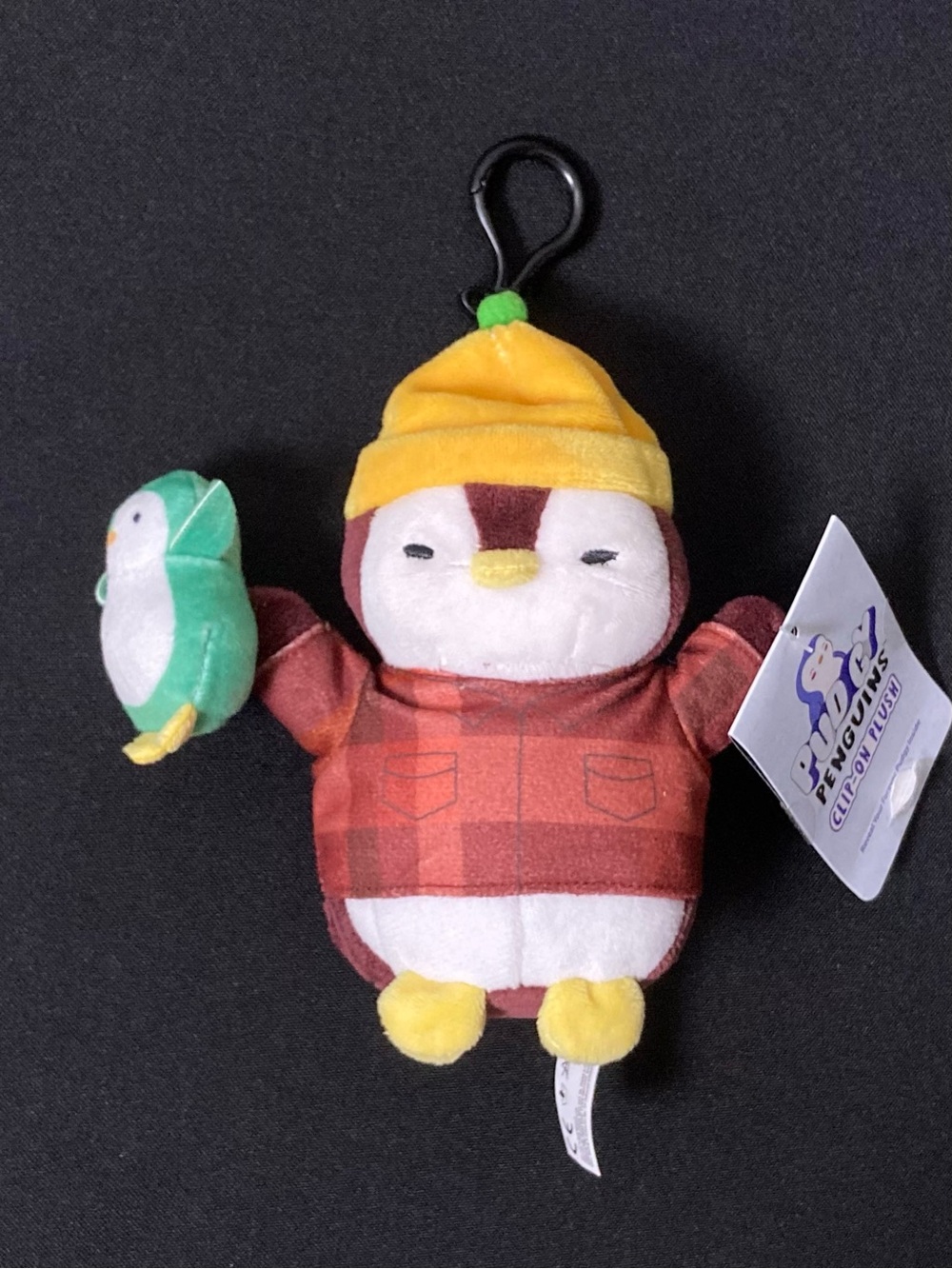 ⭐️ Pudgy Penguins Clip-On Plush Keychain Bag Charm P.M.I. Kids World